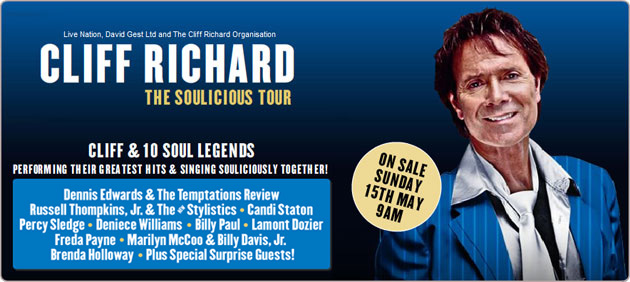 Cliff Richard - The Soulicious Tour